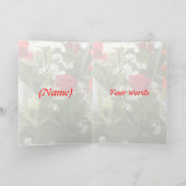 Happy Birthday Card Karte (Innenseite)