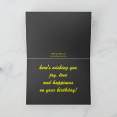 Happy Birthday Card Karte (Innenseite)