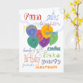 Happy Birthday Card Karte (Gelbe Blume)