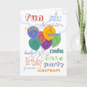 Happy Birthday Card Karte