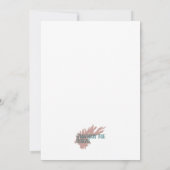 Happy Birthday Card Karte (Rückseite)