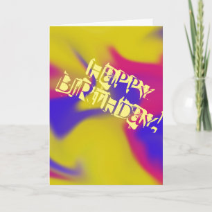 Happy Birthday Card Karte