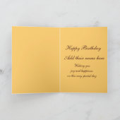 Happy Birthday Card Karte (Innenseite)