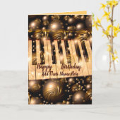 Happy Birthday Card Karte (Gelbe Blume)