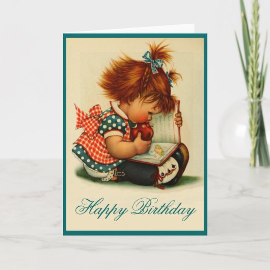 Happy Birthday Card Karte (Vorderseite)