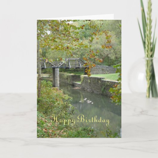Happy Birthday Card Karte (Vorderseite)