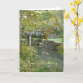 Happy Birthday Card Karte (Gelbe Blume)