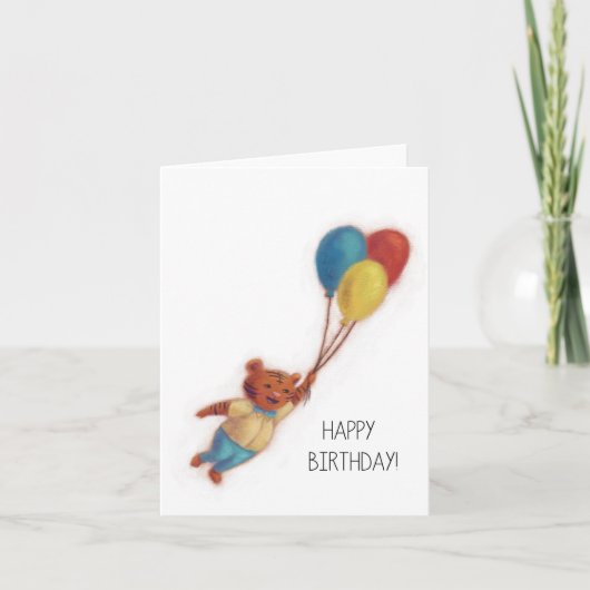 Happy Birthday Card Karte (Vorderseite)