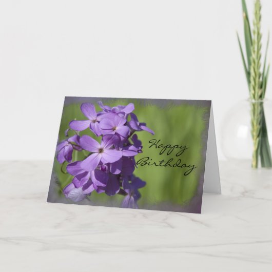 Happy Birthday Card Karte (Vorderseite)