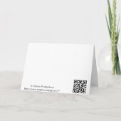 Happy Birthday Card Karte (Rückseite)