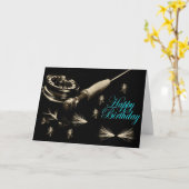 Happy Birthday Card Karte (Gelbe Blume)