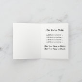 Happy Birthday Card Karte (Innenseite)