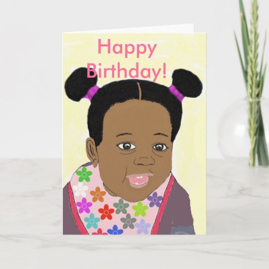 Happy Birthday Card Karte (Vorderseite)