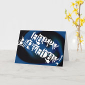 Happy Birthday Card Karte (Gelbe Blume)