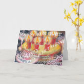 Happy Birthday Card Karte (Gelbe Blume)