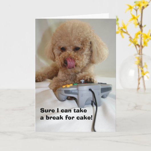 Happy Birthday Card Karte (Gelbe Blume)