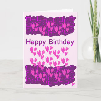 Happy Birthday Card Karte