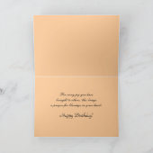 Happy Birthday Card Karte (Innenseite)