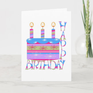 Happy Birthday Card Karte