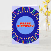 Happy Birthday Card Karte (Gelbe Blume)