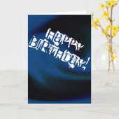 Happy Birthday Card Karte (Gelbe Blume)