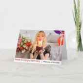 Happy Birthday Card Karte (Vorderseite)