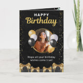Happy Birthday Card Karte (Vorderseite)