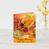 Happy Birthday_ Card Karte (Gelbe Blume)