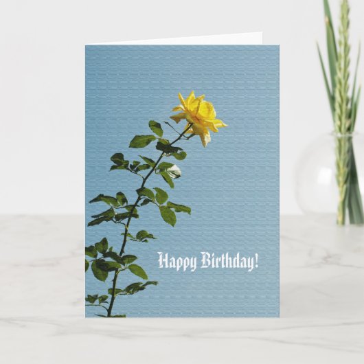 Happy Birthday Card Karte (Vorderseite)