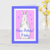 Happy Birthday Card Karte (Gelbe Blume)