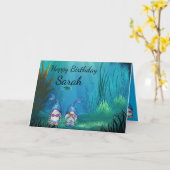 Happy Birthday Card Karte (Gelbe Blume)