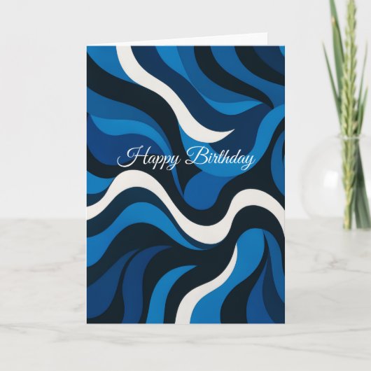 Happy Birthday Card Karte (Vorderseite)