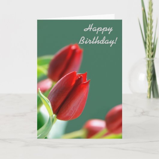 Happy Birthday Card Karte (Vorderseite)