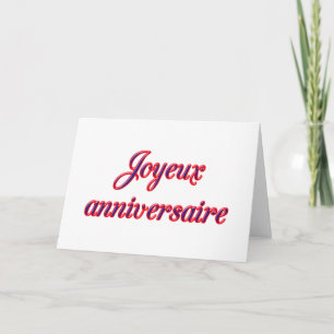 Happy Birthday Card Karte