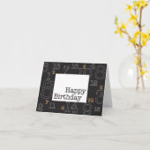 Happy Birthday Card Karte (Gelbe Blume)