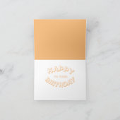 Happy Birthday Card Karte (Innenseite)