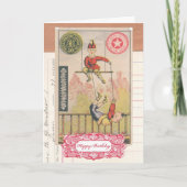 Happy Birthday Card Karte (Vorderseite)