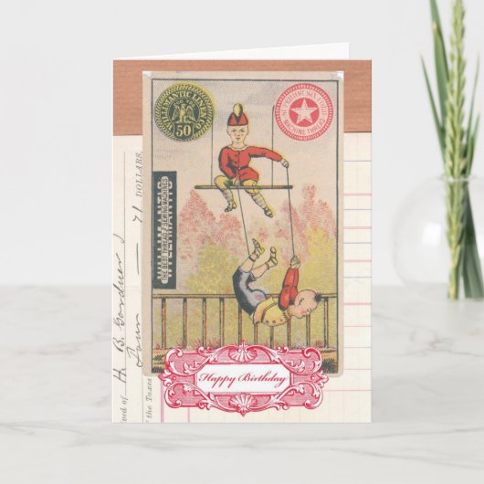 Happy Birthday Card Karte (Vorderseite)