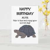 HAPPY BIRTHDAY CARD KARTE (Gelbe Blume)
