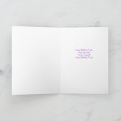 Happy Birthday Card Karte (Innenseite)