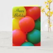 Happy Birthday_Card Karte (Gelbe Blume)