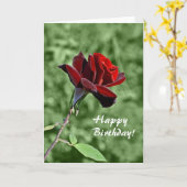 Happy Birthday Card Karte (Gelbe Blume)