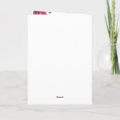 Happy Birthday Card Karte (Rückseite)