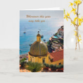 Happy Birthday Card Leben ist ein Abenteuer Karte (Gelbe Blume)