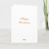 Happy Birthday Card Mama und Baby Bear Hug Karte (Rückseite)