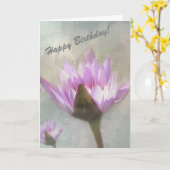 Happy Birthday Card mit hübschen Blume Karte (Gelbe Blume)