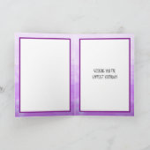 Happy Birthday Card mit Lhasa Apso Shih Tzu Karte (Innenseite)