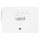 Happy Birthday Card Musical Rabbits (Rückseite Horizontal)