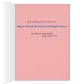 Happy Birthday Card - Party Animal (Innen (Rechts))