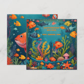 Happy Birthday Card - Personalise BD Card Einladung (Vorne/Hinten)